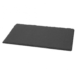 [R392038ARDE] Piatto rettangolare in Ardesia 38 x 26 centimetri Linea Olly Tognana