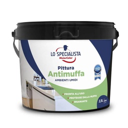 [1916816] Pittura antimuffa bianca da 2,5 litri