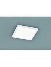 [TRIOR62932001] Plafoniera Quadrata Camillus Led Dimmerabile Bianco IP44 40x40 cm Trio Lighting