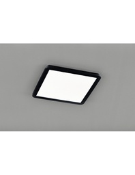 [TRIOR62932032] Plafoniera Quadrata Camillus Led Dimmerabile Nero IP44 40x40 cm Trio Lighting