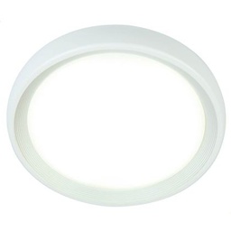 [SOV99102/02] Plafoniera Tonda 18W Led 4000K  linea loft  bianco