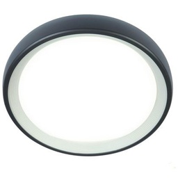 [SOV99102/16] Plafoniera Tonda 18W Led 4000K  linea loft  grafite