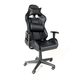 [FZ95115] Poltrona gaming Sputnik nera telaio acciaio