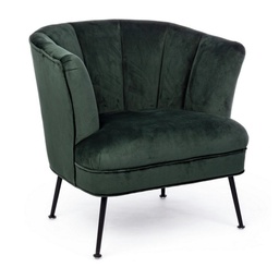 [B0748146] Poltrona verde stile design