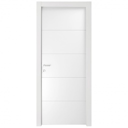 [CAP44126] Porta a Righe Bianca Cm 210 x 80