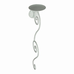 [V7014780000] Portacandele in ferro a muro singolo cm11,5x13,5h58
