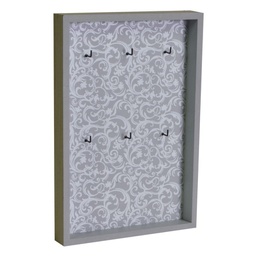[V5913320000] Portachiavi legno rebecca 6p cm20x3,5h31
