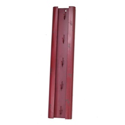 [V6442090000] Portachiavi metallo bristol rosso 5 posti cm15x5h70
