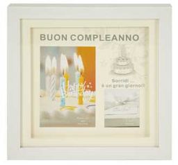 [V9140870000] Portafoto compleanno me-0020 cm. 27 x 27 x 2,5