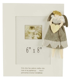 [V9158780000] Portafoto dream prencesses grigio sd-0833 cm.24 x 2,5 x 29