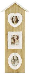[V9161690000] Portafoto family white&amp;natural td-5118 cm. 18,5 x 3 h 48,5
