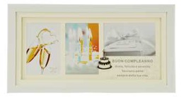 [V9140890000] Portafoto grande buon compleanno me-0024 cm. 44,5 x 24 x 2,5