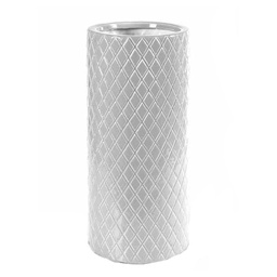 [GIC701481] Portaombrelli da ingresso bianco salvaspazio h. 51 cm