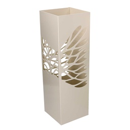 [V3505400000] Portaombrelli metallo albero crema quadro cm 15