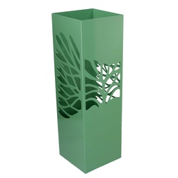 [V3505420000] Portaombrelli metallo albero verde quadro cm 15