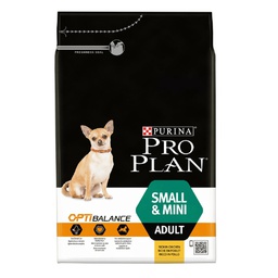 [1936329] Pro Plan Small &amp; Mini Optibalance cane con pollo Purina 3 chilogrammi