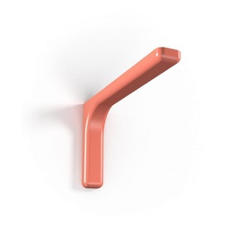 [029072] Reggimensola Leonardo 12 Cm Acciaio Rivestito Plastica Ciliegio Per Arredo Casa