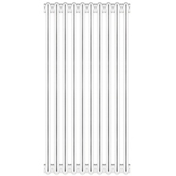 [DFLEX-430-A40660-10] Radiatore tubolare in acciaio 4 colonne scomponibile 10 Elementi