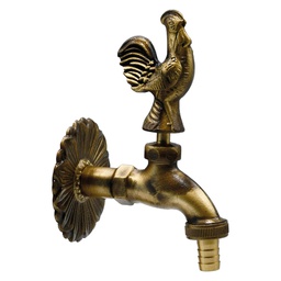 [DFL6042214] Rubinetto Ornamentale 'Galletto' 1/2' Con Maniglia