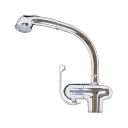 [EFFEZ29340] Rubinetto miscelatore lavello cucina con doccetta estraibile h. 30x21 cm EFFEZ