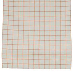 [V9130580000] Runner quadri arancio jm-2146 cm. 45 x 140