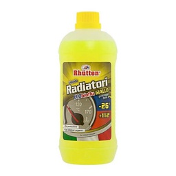 [000322] Rutthen Liquido Antigelo Radiatori Auto Giallo -26° +112° Ecobioflu 1 Lt