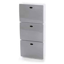 [1944740] Scarpiera Domoliving 6 paia Tris Colors Bianco e Grigio