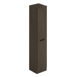 [AZ896391] Scarpiera fango in legno con un’anta e 6 ripiani cm h180x36x38