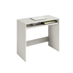 [CAP97242] Scrivania bianca portacomputer piccola con vano cm 79 x 43 x 78 h