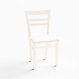 [EFFEZ98834] Sedia Cromica bianco opaco EFFEZ