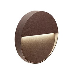 [SOV99156/27] Segna Passo 3W Led 4000K  linea geo round  caffe'