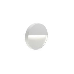 [SOV99156/02] Segna Passo 3W Led 4000K linea geo round bianco