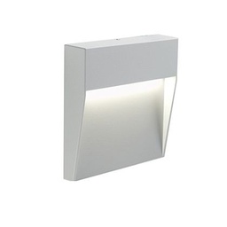 [SOV99154/02] Segnapasso 3W Led 4000K  linea geo square  bianco