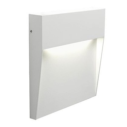 [SOV99155/02] Segnapasso 6W Led 4000K  linea geo square  bianco