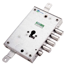 [DFL3014592] Serratura Da Applicare Triplice Per Porte Blindate Sx E 63 - Mm 206 X  136