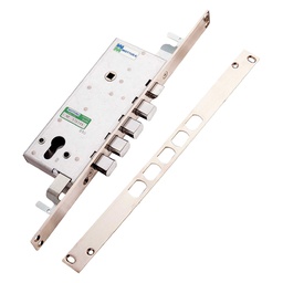 [DFL3014612] Serratura Da Infilare Triplice Per Porte Blindate  Sx E 49 - Scatola Mm 193 X 78