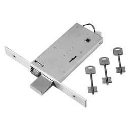 [DFL3022331] Serratura Elettrica Doppia Mappa E 90 - Fr.25 Mm. 3 Punti Chiusura