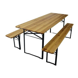 [CAP37328] Set Birreria in Legno e Metallo Cm. 220 x 80 x 76h
