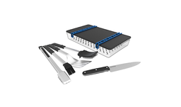 [1994651] Set Posate Porta Chef