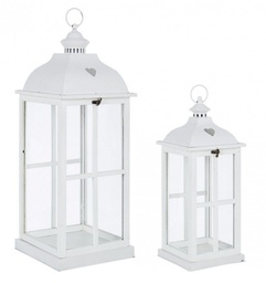 [B0140689] Set2 Lanterna Cross Cuore Qu Bianco  