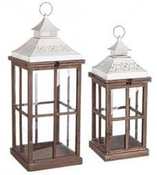 [B0140722] Set2 Lanterna Merletto Bianco-Nat.