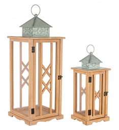 [B0141223] Set2 Lanterna Sybil Rett Nat-Verde Acqua