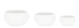 [B0790686] Set3 P.Vaso Hoian Ciotola Bianco