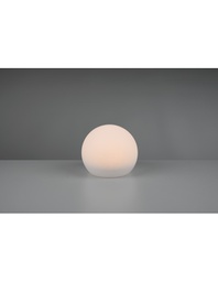 [TRIOR55326101] Sfera Da Giardino Melo Led Rgbw IP67 Bianco Ø20 cm Trio Lighting