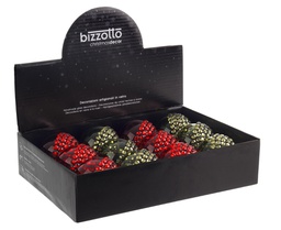 [20100591] Sfera Vetro Adelle D80mm fantasie assortiti ortite. Il prezzo indica l' acquisto di un solo pezzo