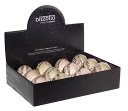 [20100590] Sfera Vetro Marylin D80mm fantasie assortiti ortite. Il prezzo indica l' acquisto di un solo pezzo