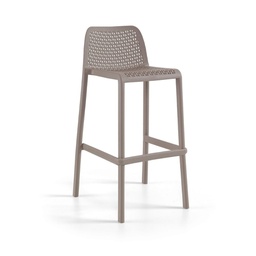 [FZ100055] Sgabello Oxy 99 H in Polipropilene Tortora 50 x 45 x 99 cm