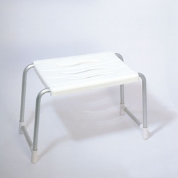 [FZ82413] Sgabello per vasca da bagno per disabili bianco antiscivolo
