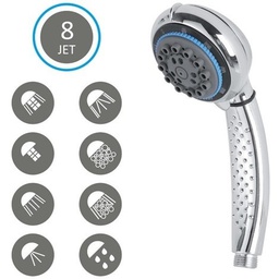 [FER017024] Soffione doccia cromo 8 funzioni