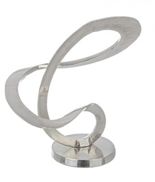 [B0184193] Soprammobile Sculpture Argento  